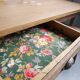 Large oak coffee table