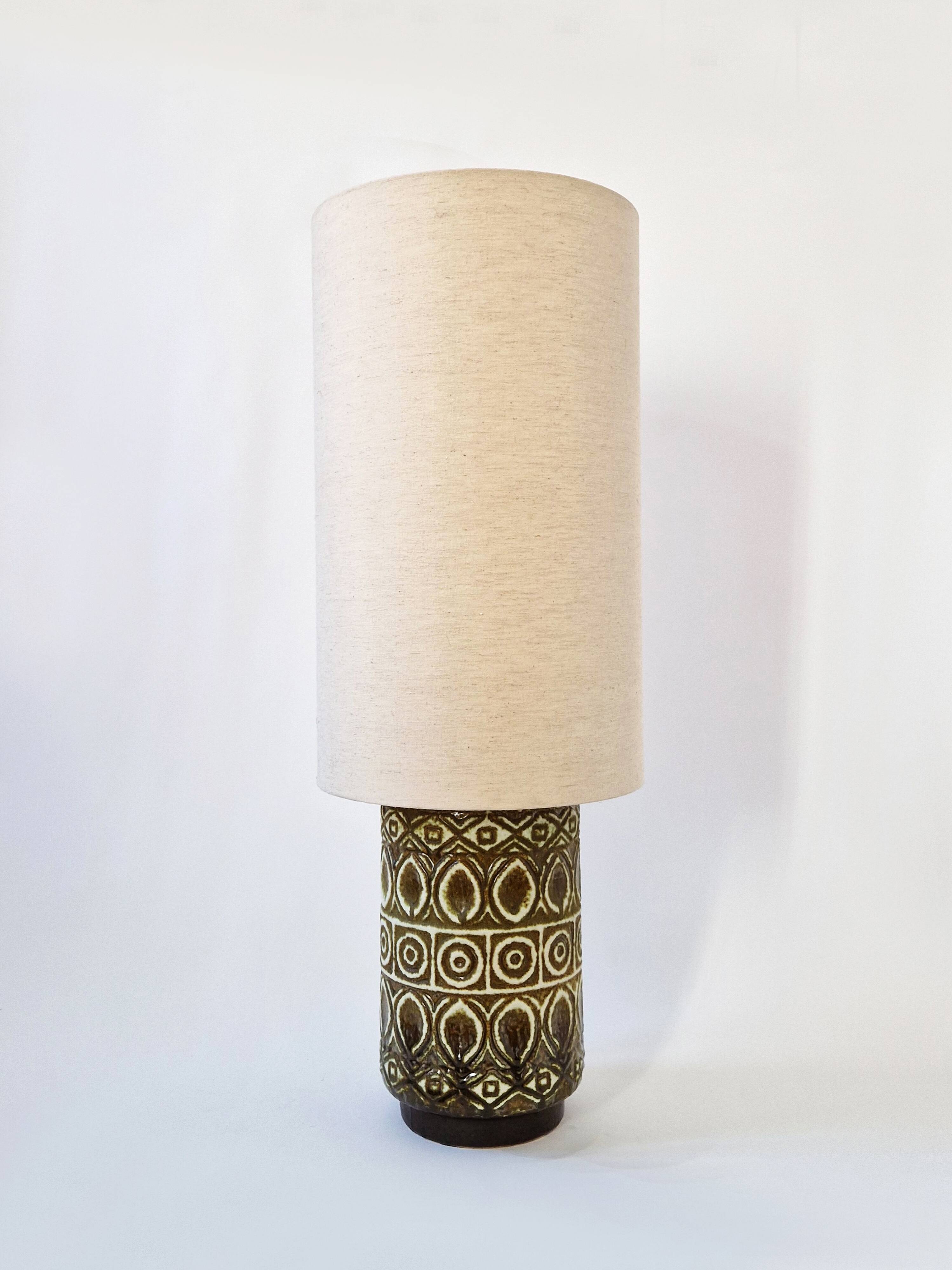 Vintage ceramic floor lamp 95cm