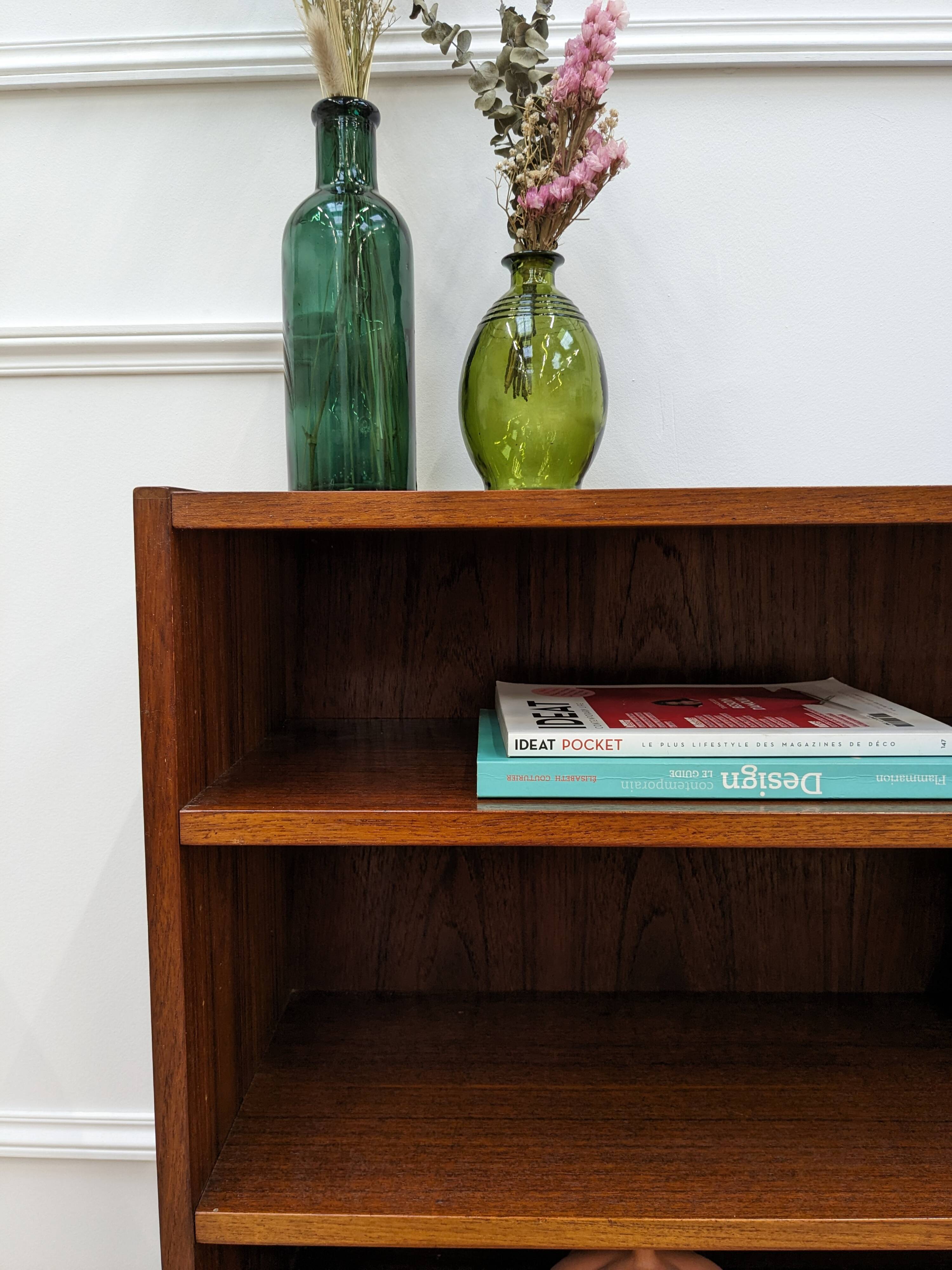 Danish teak bookcase