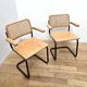 Pair of Cesca B32 chairs