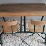 Double school desk Stella renovated