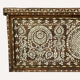 Armoire ou coffre de mariage syrien du 19ème siècle, en marqueterie de nacre