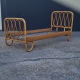 Rattan bed 1960
