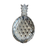 Empty pocket Vintage pineapple in silver metal