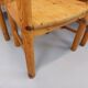 Set of 6 vintage Scandinavian armchairs by Rainer Daumiller in pine from the 1960s.