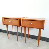 Pair of nightstands 50s