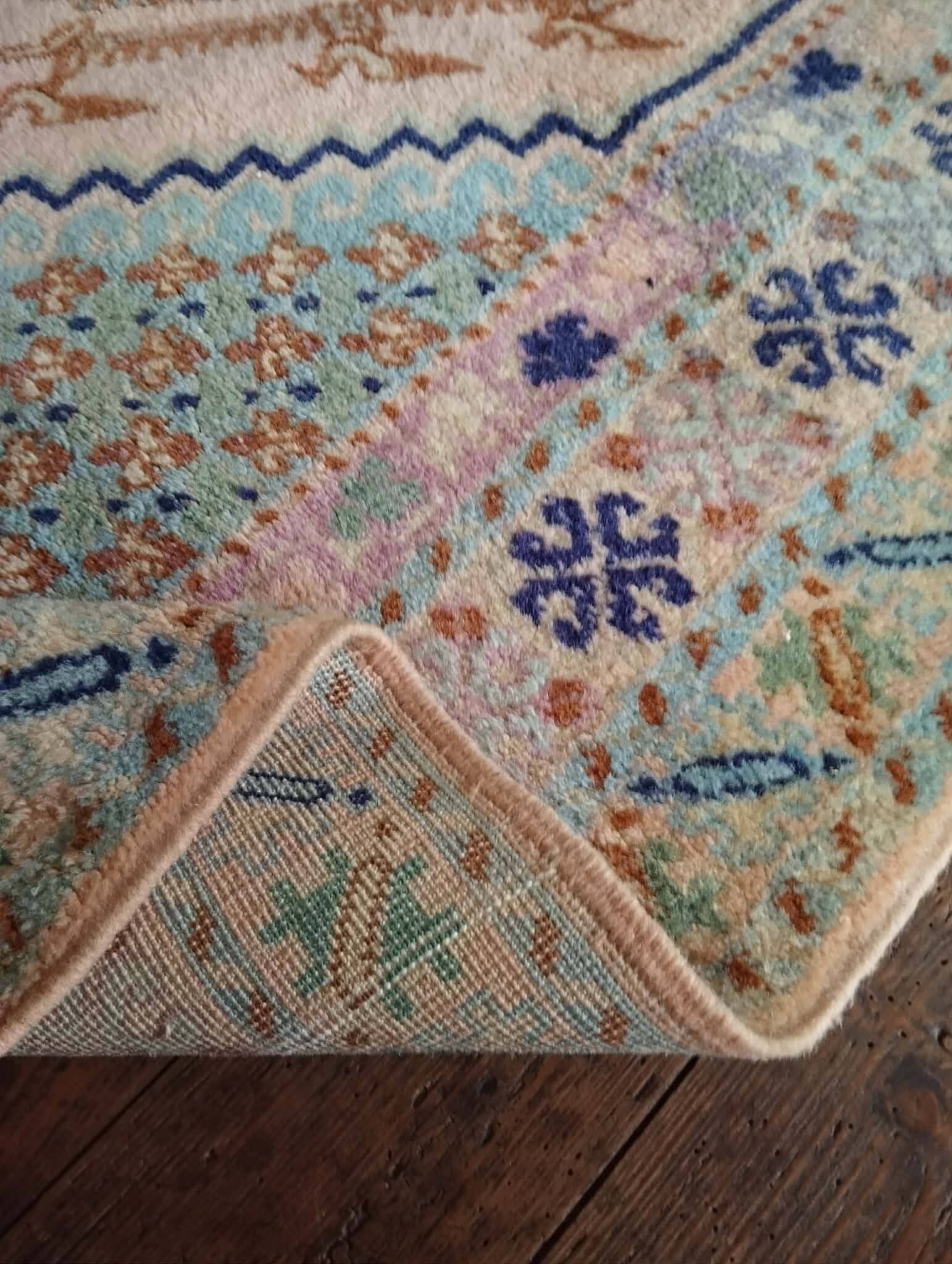 Handmade Berber rug Rabat 176x117