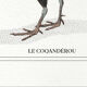 Chimera lithograph animal engraving - the coquandérou