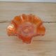 Carnival glass bowl