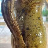 Pitcher in flamed glazed terracotta