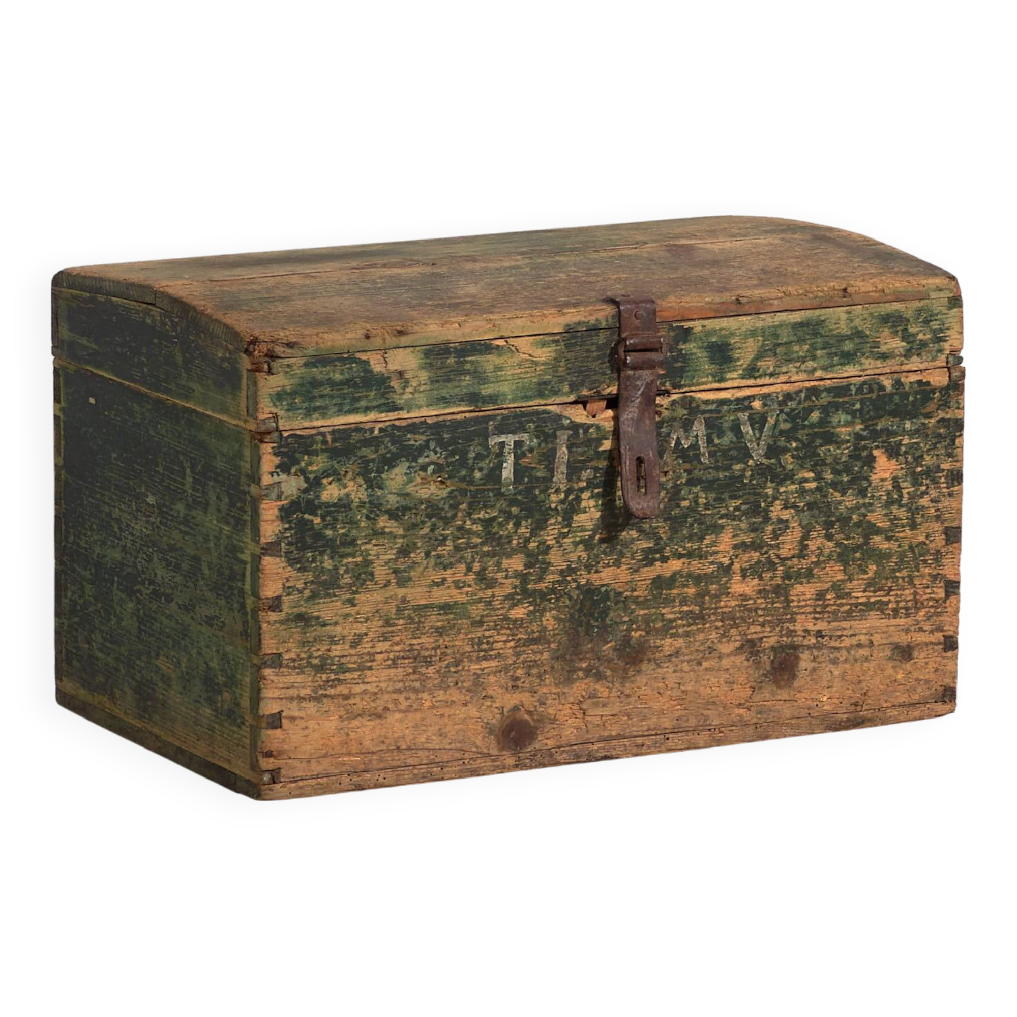 Old green chest (c.1920) #70
