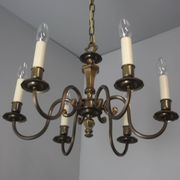 Vintage six-arm chandelier, 1970's.