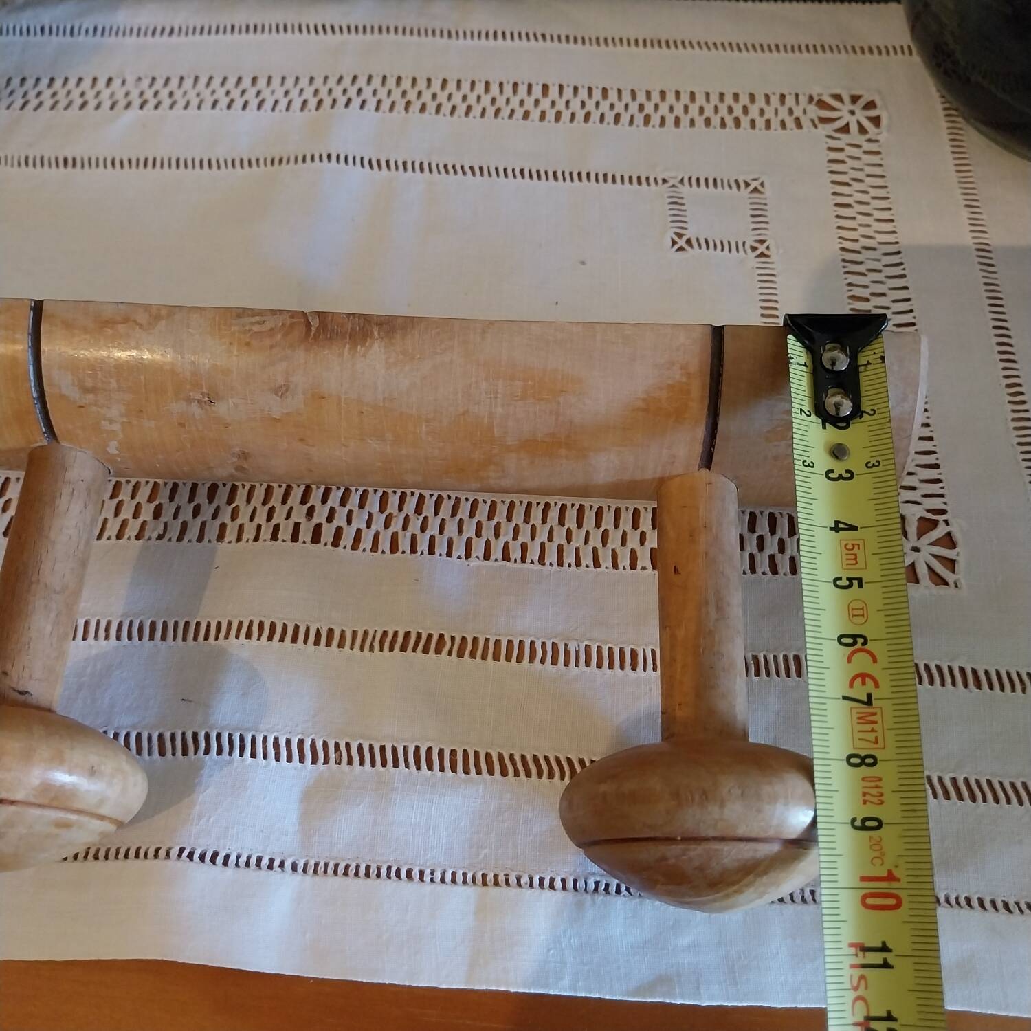Vintage wooden coat rack