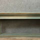 Console Louis XVI en bois laqué et doré vers 1850/1860
