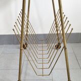 Vintage magazine rack side table 1950