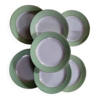 Assiettes à dessert 50's