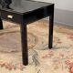 Black lacquered office by Pierre vandel Paris circa 1970