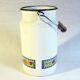 Enamelled metal pot