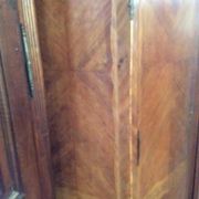 Armoire 2 portes avec placage extérieur et intérieur