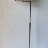 Articulated reading floor lamp from the 80s