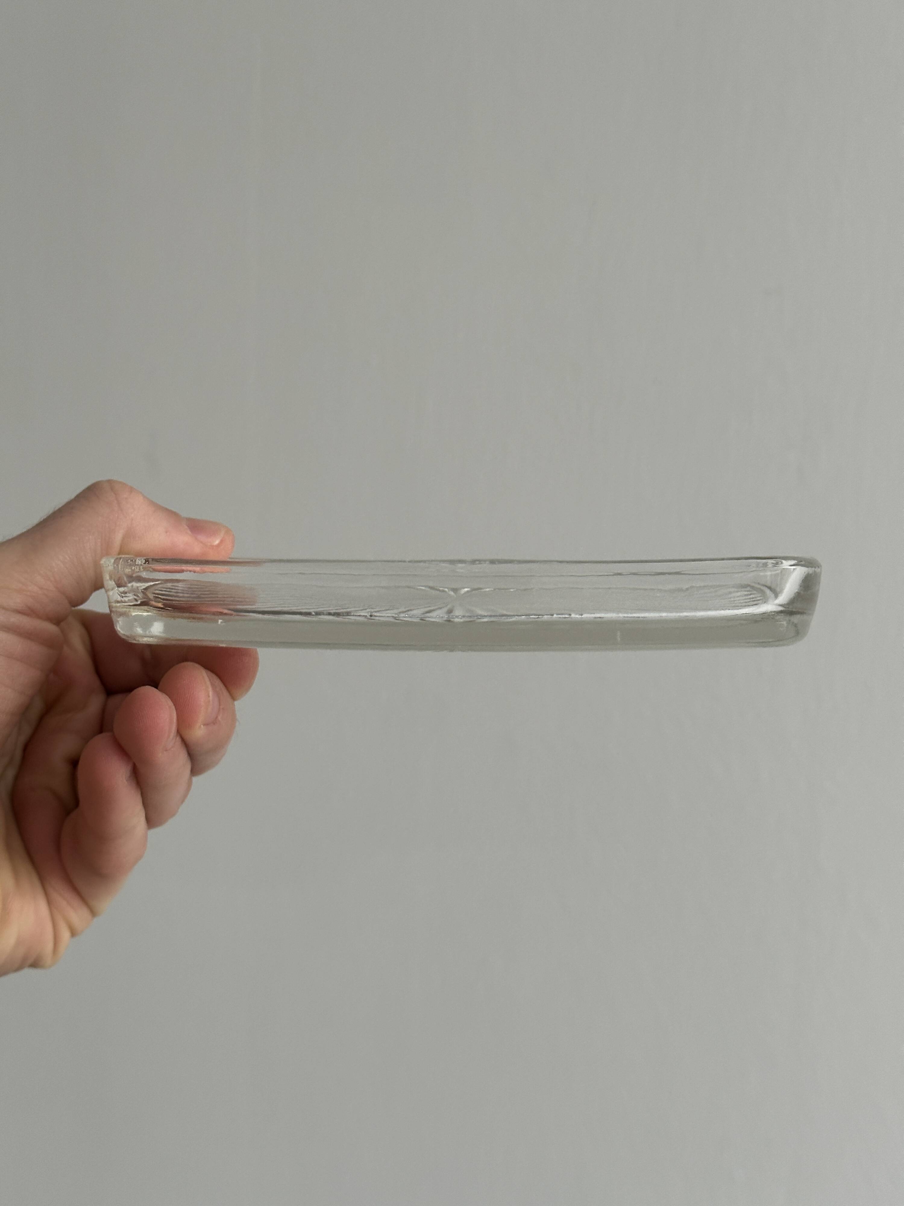 stainless steel butter dish