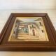 Tableau ruelles de village huile sur toile