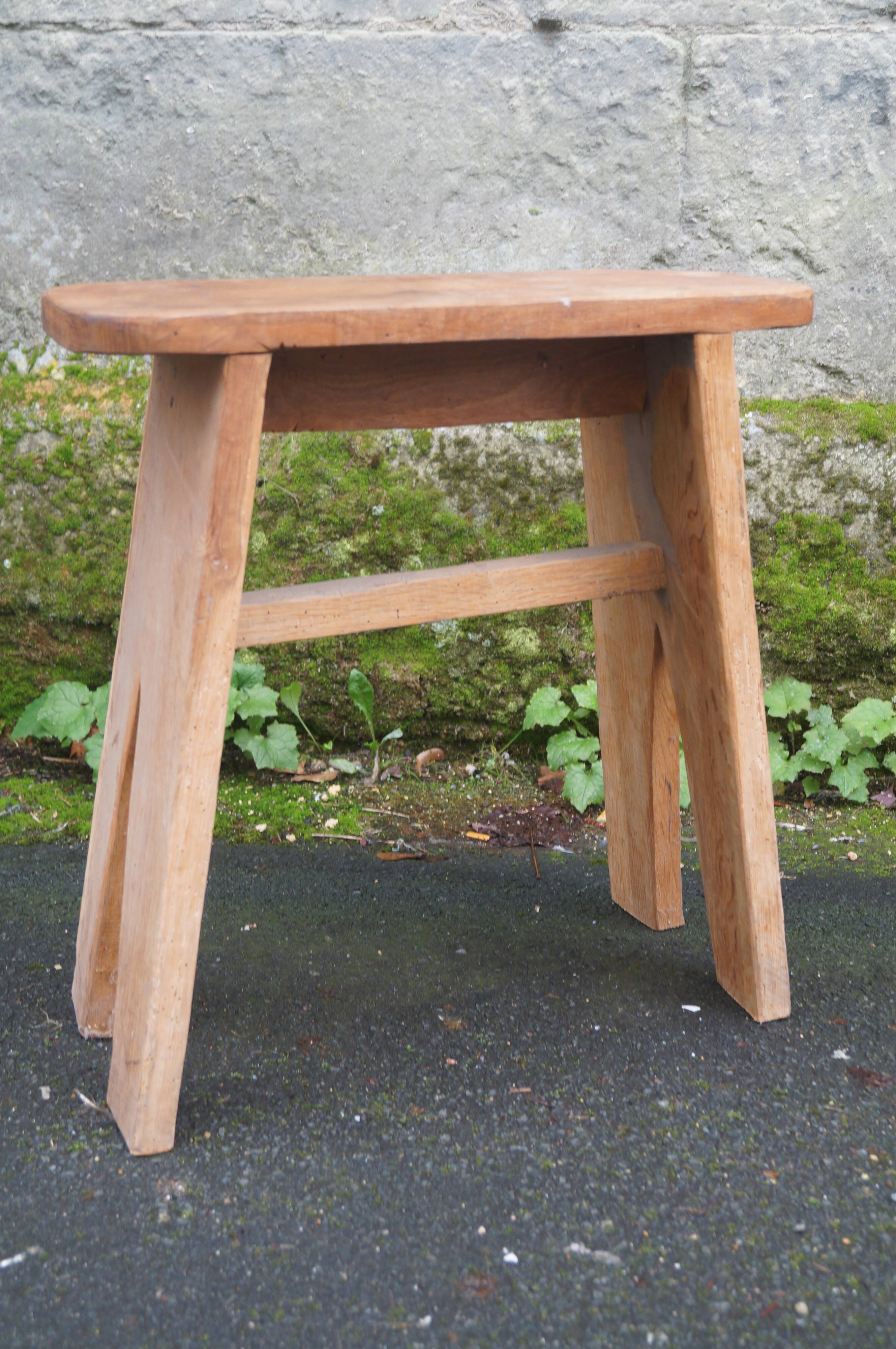 Brutalist design stool
