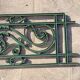 Double-sided cast iron railing 45x141