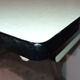 Table formica vert d'eau à rallonges