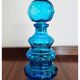 Carafe / Bouteille Empoli Bleue Vintage avec bouchon
