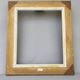 Oil painting of the Mediterranean coast with a high-quality Baroque frame.