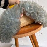 Tabouret moelleux vintage