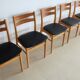 vintage dining room chairs | chairs | 60s | Danish