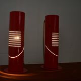 Space Age foldable table lamps from Szarvasi, 1960s