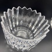 Large Orrefors Crystal fruit bowl / salad bowl, Sweden, 1970