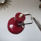 Articulated lamp in chromed metal and lacquered metal 60s 70s