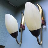 Pair of wall lamps 50 60 years