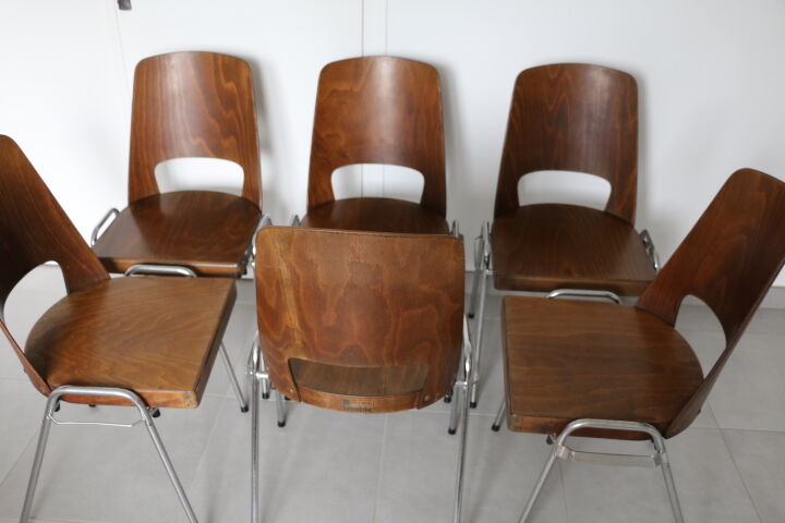 6 chairs baumann v6 medium beech