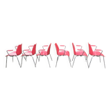 Set of 6 Maui chairs by Kartell