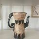 Belgian ceramic pitcher signed Sylvain Sttublet