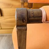 Orange armchair