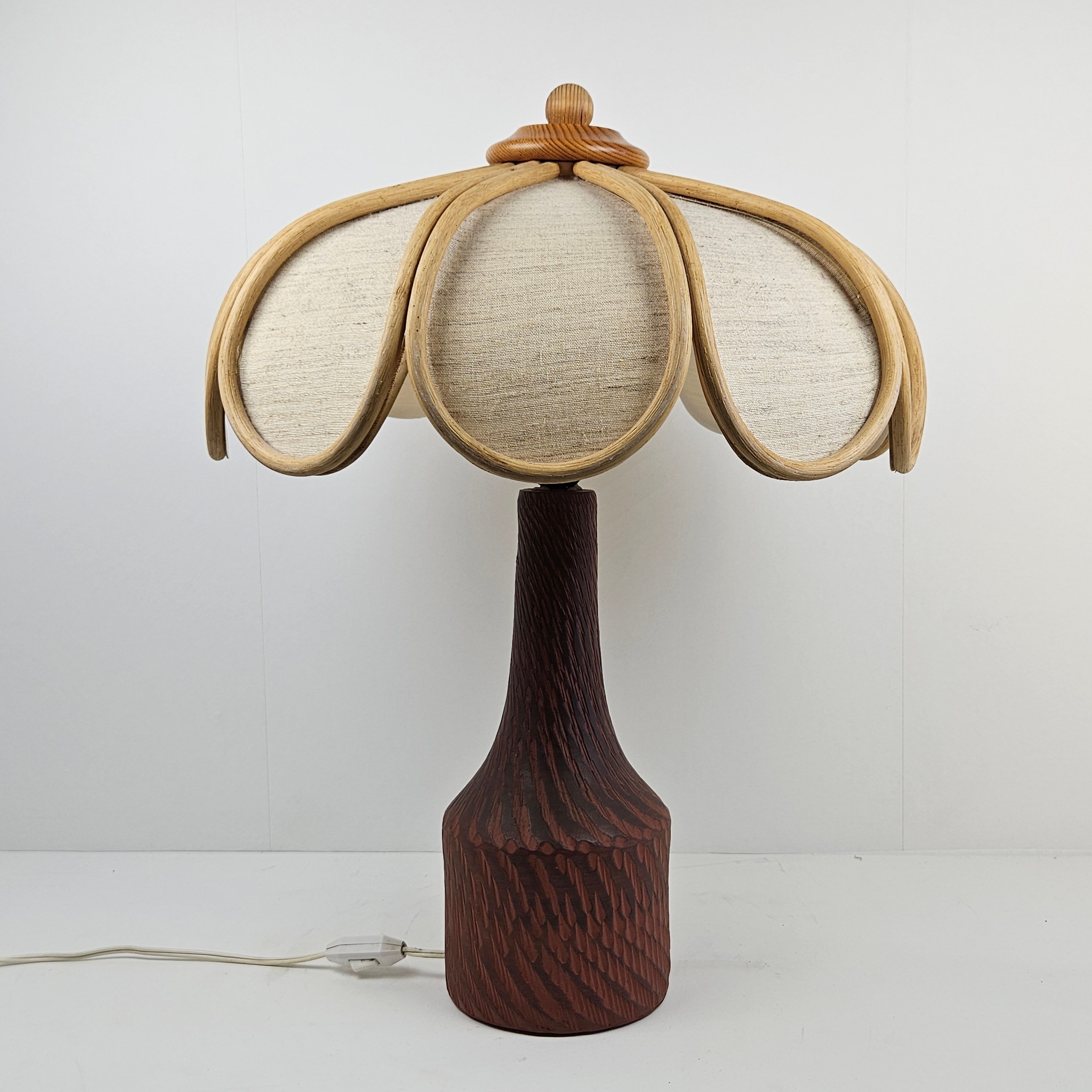 Ceramic Table Lamp, The Netherlands 1970's