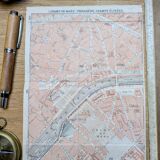 Paris, Champ de Mars, ancien plan, imprimé en 1914.