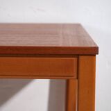 Vintage Scandinavian coffee table in beech wood – Nordic design (circa 1960–1970)