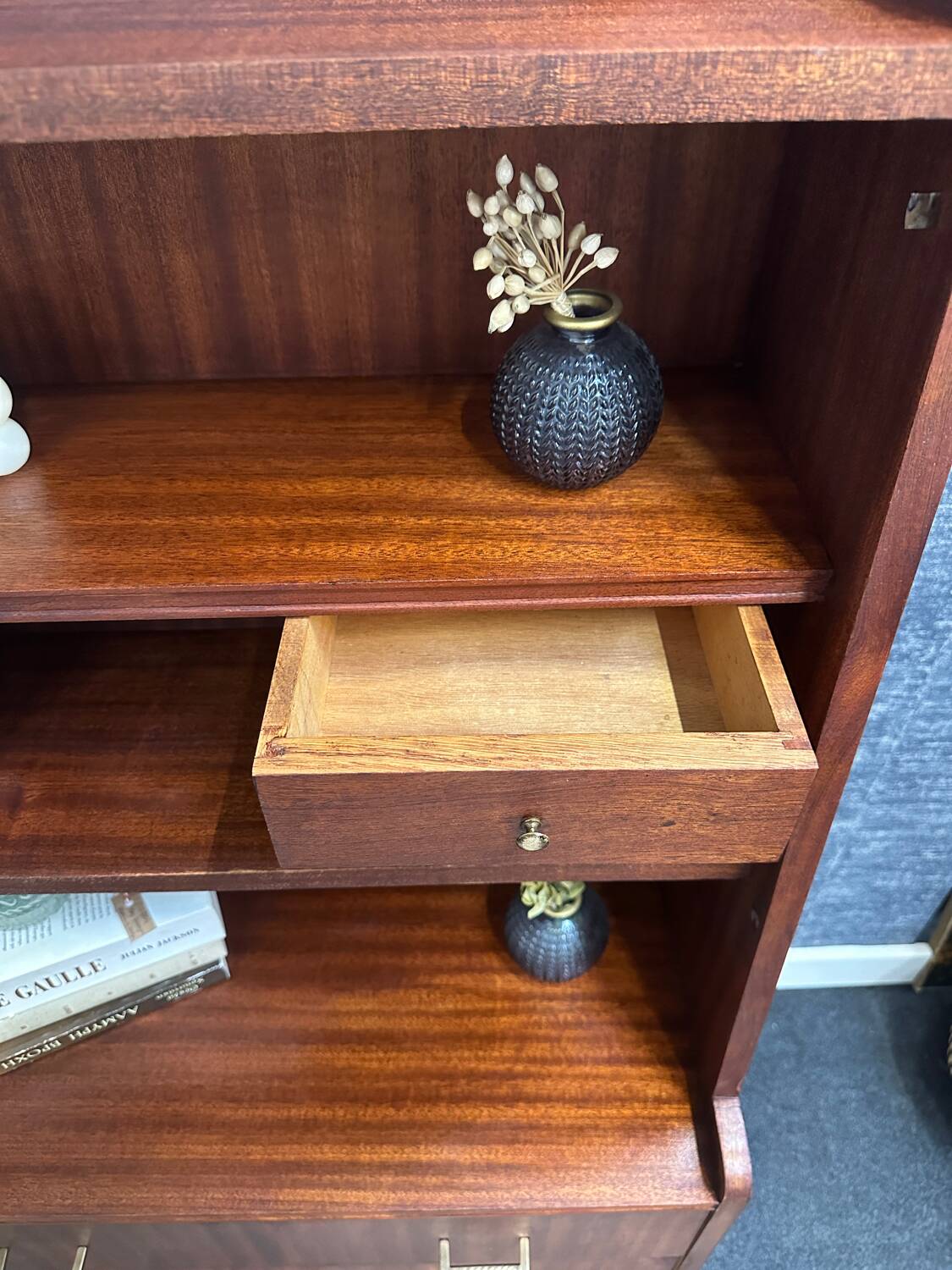 Vintage Scandinavian bookcase