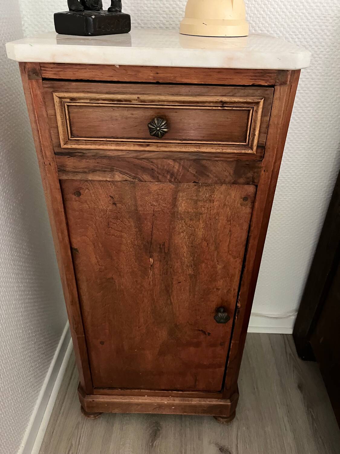 Antique bedside table