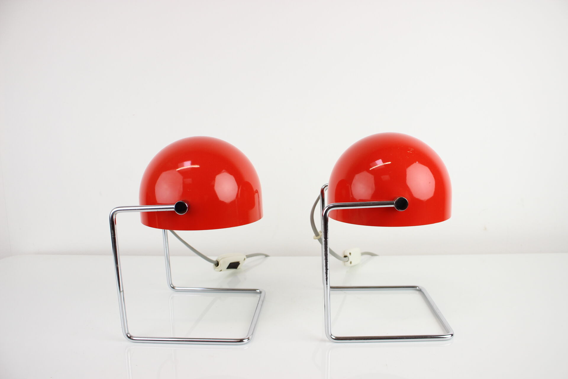 Mid-century table lamps designed by Josef Hurka for Napako, 1960's