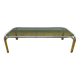 Table basse en chrome et verre fumée, années 70