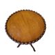 French Walnut Side Table On Tripod, Late 19th Century