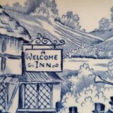 Deep plates "Coaching Days" – Alfred Meakin, Staffordshire